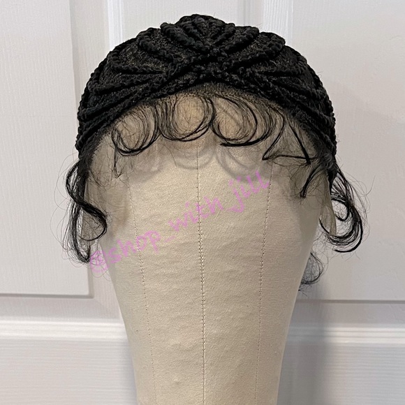 30” Synthetic High Ponytail Cornrow Box braids All Lace Cap It#KA - Picture 12 of 16
